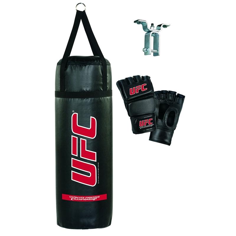 UFC 70lb 3 Piece Set Adult Punch Bag Black